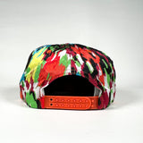 Vintage 90's Fresh to Def Abstract Splatter Retro Rope Hat