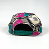 Vintage 90's Fresh to Def Abstract Squares Retro Rope Hat