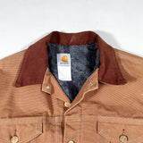 Vintage 90’s Carhartt J09 BRN Blanket Lined Trucker Jacket