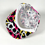 Vintage 90's Fresh to Def Abstract Shapes Retro Rope Hat