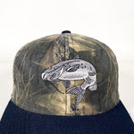 Vintage 90's Catfish Camo Hat