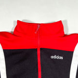 Vintage 90’s adidas Red Black Three Stripe Track Jacket