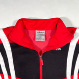 Vintage 90’s adidas Red Black Three Stripe Track Jacket