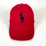 Vintage 90's Polo Big Pony 3 Wool Blend Hat