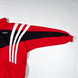 Vintage 90’s adidas Red Black Three Stripe Track Jacket