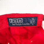 Vintage 90's Polo Ralph Lauren Seal Leather Strap Hat