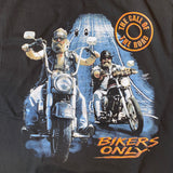 Vintage 2002 Bikers Only Motorcycle T-Shirt