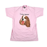 Vintage 90's Cocker Spaniel Dog Portrait T-Shirt