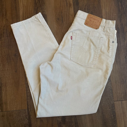 Vintage 2000 Levi's 550 Corduroy Pants