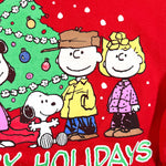 Vintage 90's Peanuts Happy Holidays Crewneck Sweatshirt