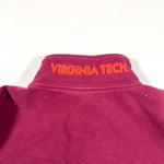 Vintage 90's Team Nike Virginia Tech Henley Sweatshirt