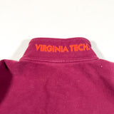 Vintage 90's Team Nike Virginia Tech Henley Sweatshirt