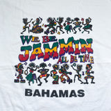 Vintage 90's We Be Jammin All De Time Bahamas T-Shirt