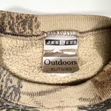 Vintage 90’s Jerzees Outdoors All Over Camo Crewneck Sweatshirt