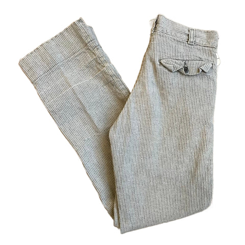 Vintage 50's Gray Corduroy Pants