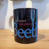 Vintage 2000 Richmond Symphony Beethoven Festival Ceramic Mug