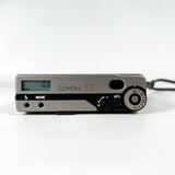 Vintage 2001 Contax T3 Titanium "Double Tooth" 35mm Film Camera