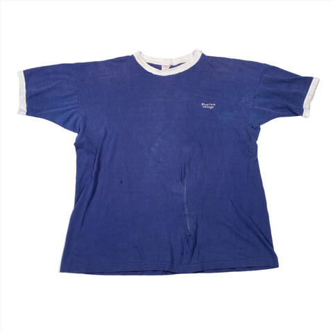 Vintage 60's Bluefield College Champion Running Man T-Shirt
