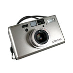 Vintage 2001 Contax T3 Titanium "Double Tooth" 35mm Film Camera