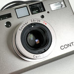 Vintage 2001 Contax T3 Titanium "Double Tooth" 35mm Film Camera