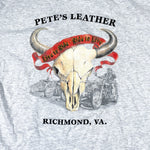 Vintage 90's Pete's Leather Live to Ride RVA T-Shirt