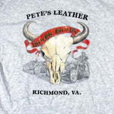 Vintage 90's Pete's Leather Live to Ride RVA T-Shirt