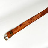 Vintage 70's Tooled Leather Eagle Belt
