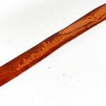 Vintage 70's Tooled Leather Eagle Belt