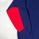 Vintage 90's MB 4807 Quarter Zip Alpine Knit Sweater