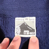 Vintage 90's MB 4807 Quarter Zip Alpine Knit Sweater