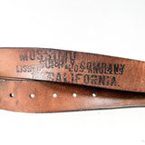 Vintage Y2K Mossimo Supply Co. Leather Belt
