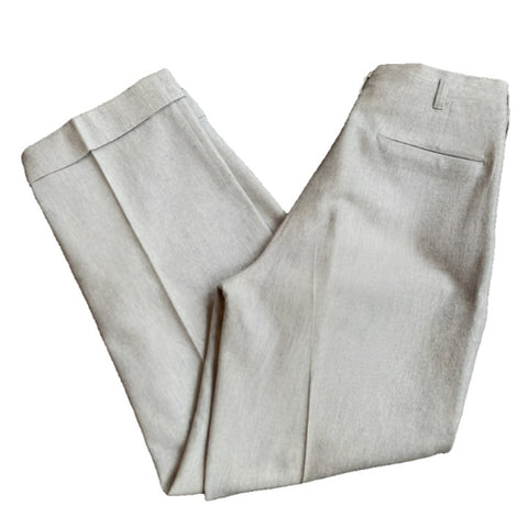 Vintage 70's High Waisted Gray Wool Pants