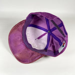 Vintage 80's Hoosier Racing Tire Purple Corduroy Hat