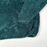 Vintage 90's Princeton Club Chenille Knit Sweater