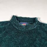 Vintage 90's Princeton Club Chenille Knit Sweater
