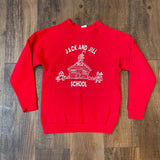 Vintage 80's Jack and Jill School Kids Sweatshirt