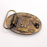 Vintage 1996 Jim Beam Kentucky Belt Buckle