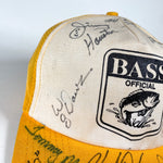 Vintage 80's Bass Official Autographed Trucker Hat