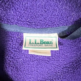 Vintage 90's L.L.Bean Full Zip Fleece Sweatshirt