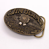 Vintage 1993 Jim Beam Limited Edition Brass Belt Buckle