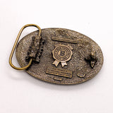 Vintage 1993 Jim Beam Limited Edition Brass Belt Buckle