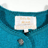 Vintage 80's Tally-ho Wool Cardigan Sweater