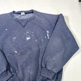 Vintage 90’s Russell Athletic Paint Splatter Sweatshirt