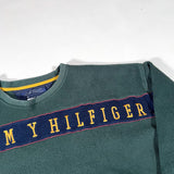 Vintage 90’s Tommy Hilfiger Spellout Fleece Sweatshirt