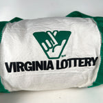 Vintage 90's Virginia Lottery Small Duffel Bag