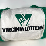 Vintage 90's Virginia Lottery Small Duffel Bag