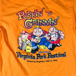 Vintage 2003 Virginia Pork Festival “Porkin’ ’N Grinnin’” T-Shirt