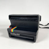 Vintage 80's Polaroid OneStep 600 Instant Film Camera