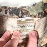 Vintage 90’s Mossy Oak Forest Floor Camo Pocket T-Shirt