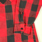 Vintage 80’s Rugged Wear Buffalo Plaid Heavy Cotton Flannel Shirt